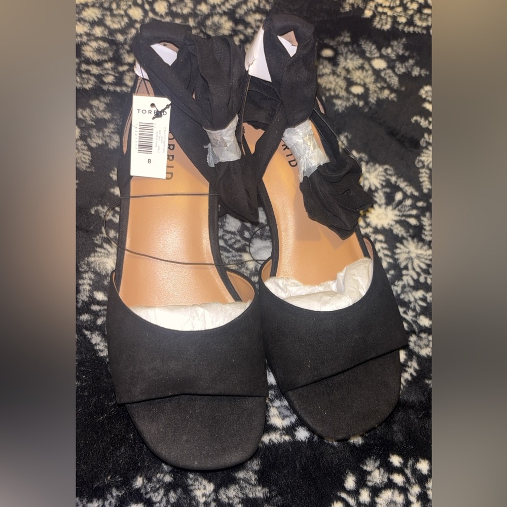 Torrid strappy platform heel